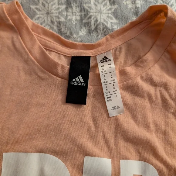Adidas Puff Print Tee - Picture 4 of 4